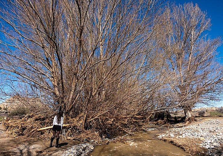 La CHG reconstruirá los cauces del río Alhama, Aguas Blancas y arroyo Milanos, destrozados durante el temporal